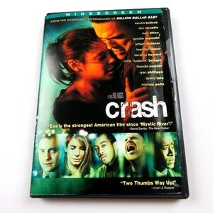 THE CRASH (DVD, 2005, Widescreen ) Sandra Bullock, Don Cheadle, Matt Dillon